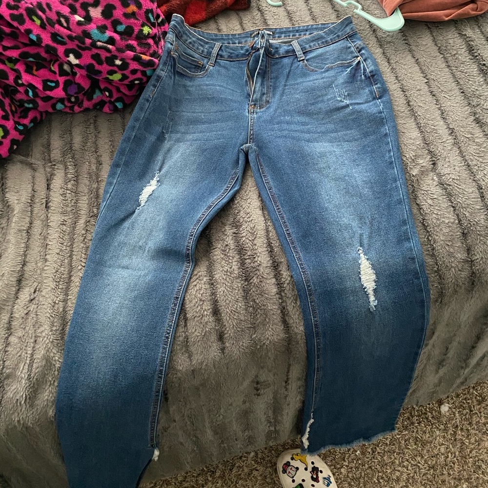 Fashion nova Mid rise boot cut jeans